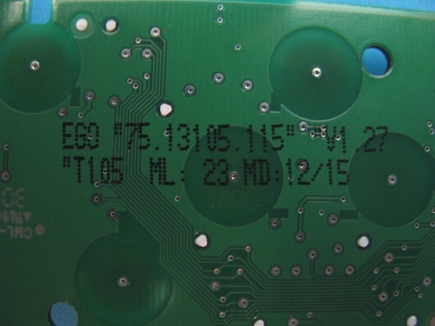 Модуль (плата) управления для варочной панели Gorenje 375008