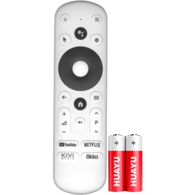 Пульт Huayu для KIVI RC60 (голосовое управление) (с батарейками)