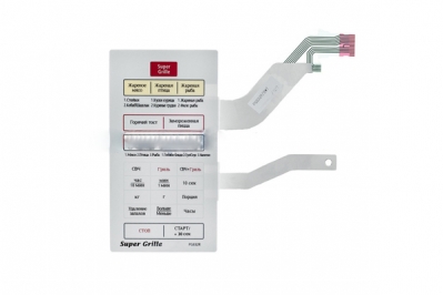 Сенсорная панель управления для СВЧ печи Samsung PG832R-S/BWT DE34-00188D