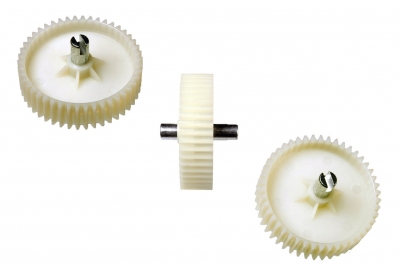 Шестерня для мясорубки VITEK VT-1670 БОЛЬШАЯ, 46 прямых зубов, D=96/14, H=26mm в ПАЗ