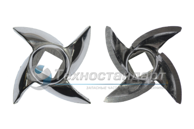 Нож для мясорубки, Россия, четырехгранник, отверстие 8,3 мм