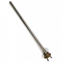 ТЭН радиаторный 2000W, клеммы под стержневой термостат, G1", левая резьба, L450мм, 220V