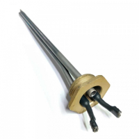 ТЭН радиаторный 500W, клеммы под стержневой термостат, G1", левая резьба, L270мм, 220V