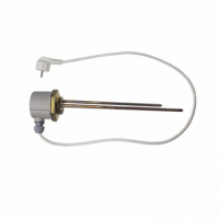 КОМПЛЕКТ: ТЭН RDT 1500W, TW, G1 1/2", L315мм, 230V + стержневой термостат + индикаторная лампа + крышка + сетевой шнур