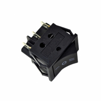 Выключатель одноклавишный 26x31мм, 15А, 3 положения, 250V