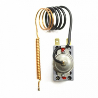 Термостат защитный SPC-М, 16А, TW, 110°С, 1250мм, капиллярный 250V