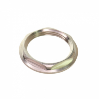 Контргайка Ду-32 RDT, G1 1/4", латунь, напыление никель, с ребордой