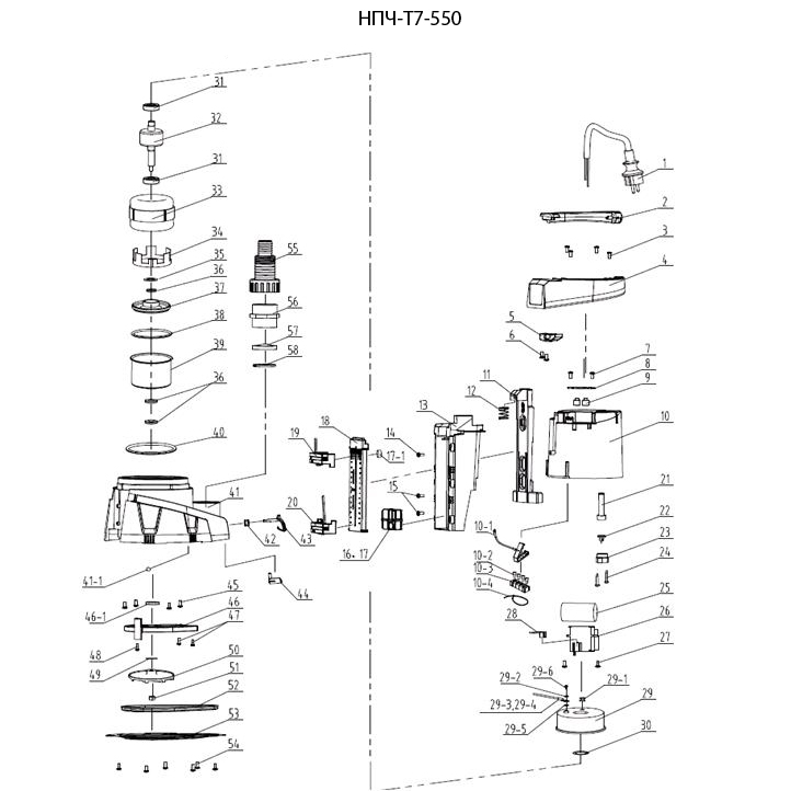 Насос дренажный НПЧ-Т7-550