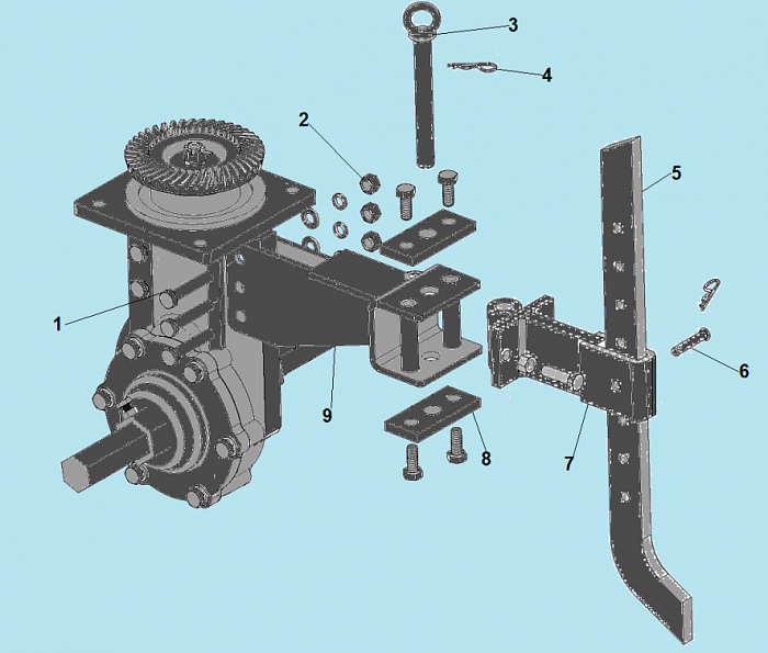 5 ШПОРА МОТОБЛОК CHAMPION ВC1193