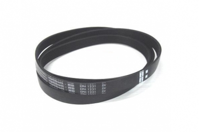 Ремень черный для стиральной машины Optibelt 1231 H8 EL