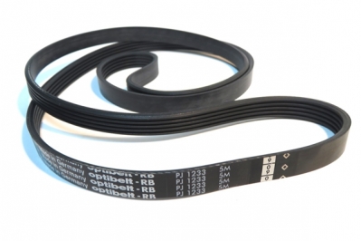 Ремень черный для стиральной машины Optibelt 1233 J5