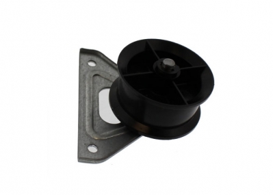 Ролик опорный с кронштейном для сушильной машины Indesit C00504520