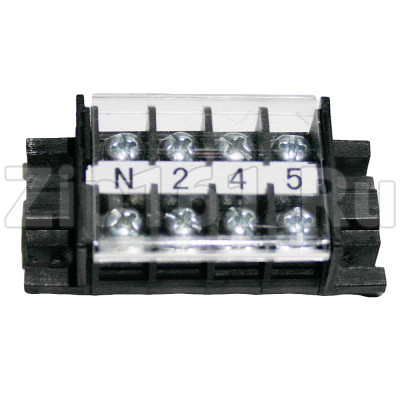 Клеммный блок кондиционера универсальный 2x4 под болт 500V 2.5mm