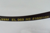 Ремень черный для стиральной машины Dayco 969 H3 EL